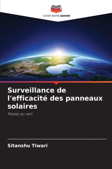 Surveillance de l'efficacité des panneaux solaires