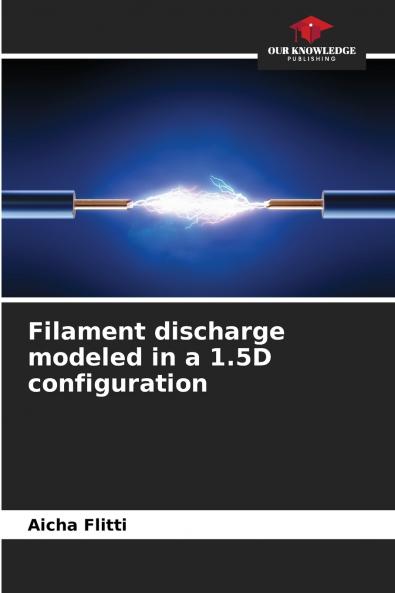 Filament discharge modeled in a 1.5D configuration