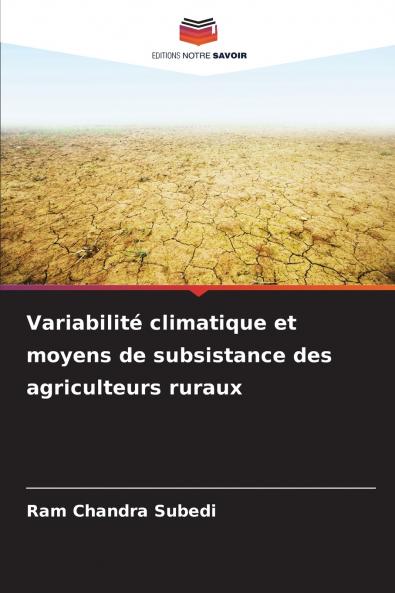 Variabilité climatique et moyens de subsistance des agriculteurs ruraux