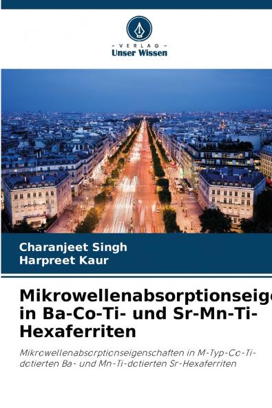 Mikrowellenabsorptionseigenschaften in Ba-Co-Ti- und Sr-Mn-Ti-Hexaferriten