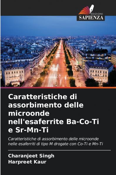 Caratteristiche di assorbimento delle microonde nell'esaferrite Ba-Co-Ti e Sr-Mn-Ti