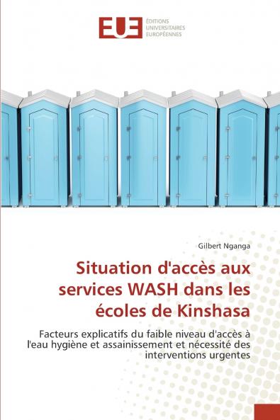 Situation d'accès aux services WASH dans les écoles de Kinshasa