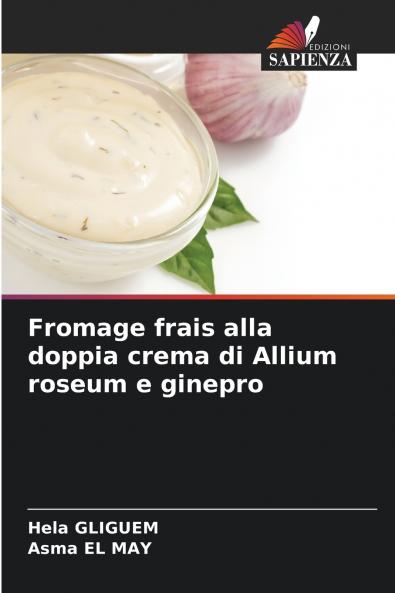 Fromage frais alla doppia crema di Allium roseum e ginepro