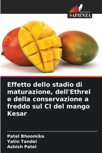 Effetto dello stadio di maturazione dell'Ethrel e della conservazione a freddo sul CI del mango Kesar