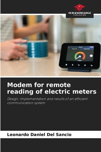 Modem for remote reading of electric meters