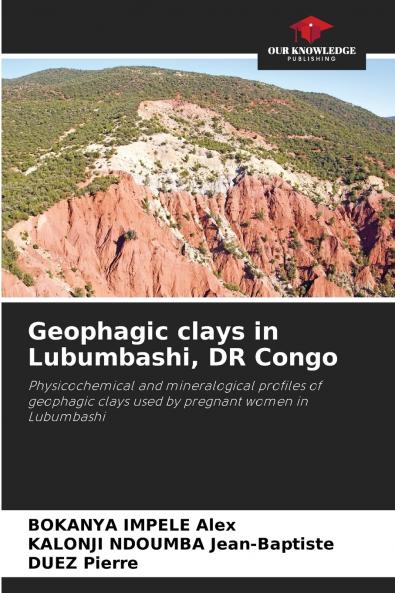Geophagic clays in Lubumbashi DR Congo