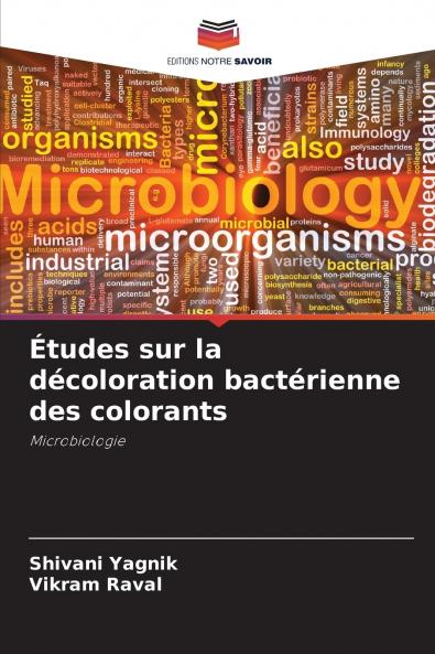 Études sur la décoloration bactérienne des colorants
