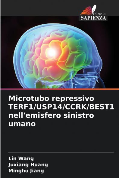 Microtubo repressivo TERF1/USP14/CCRK/BEST1 nell'emisfero sinistro umano