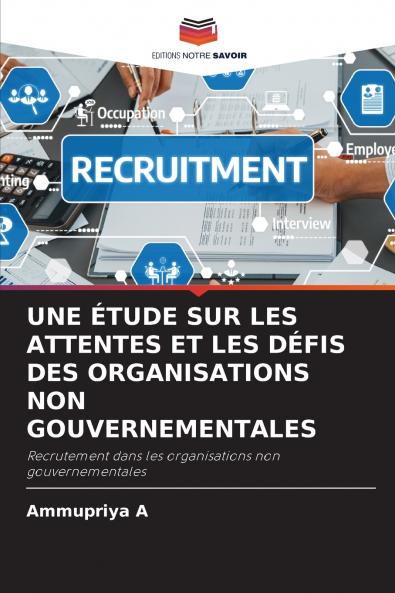 UNE ÉTUDE SUR LES ATTENTES ET LES DÉFIS DES ORGANISATIONS NON GOUVERNEMENTALES