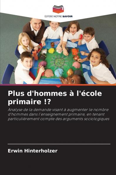 Plus d'hommes à l'école primaire !?