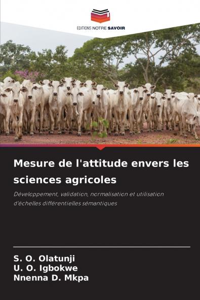 Mesure de l'attitude envers les sciences agricoles