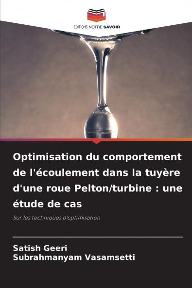 Optimisation du comportement de l'écoulement dans la tuyère d'une roue Pelton/turbine