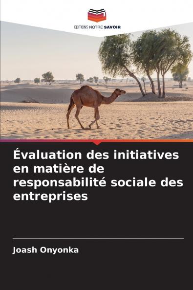 Évaluation des initiatives en matière de responsabilité sociale des entreprises