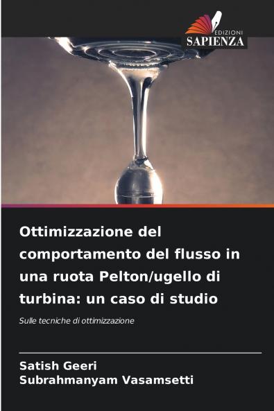 Ottimizzazione del comportamento del flusso in una ruota Pelton/ugello di turbina
