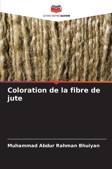 Coloration de la fibre de jute