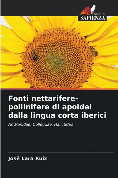 Fonti nettarifere-pollinifere di apoidei dalla lingua corta iberici