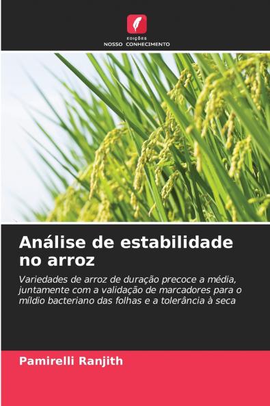 Análise de estabilidade no arroz