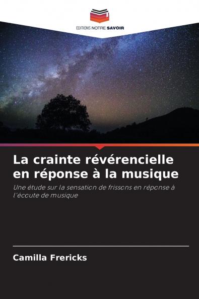 La crainte révérencielle en réponse à la musique