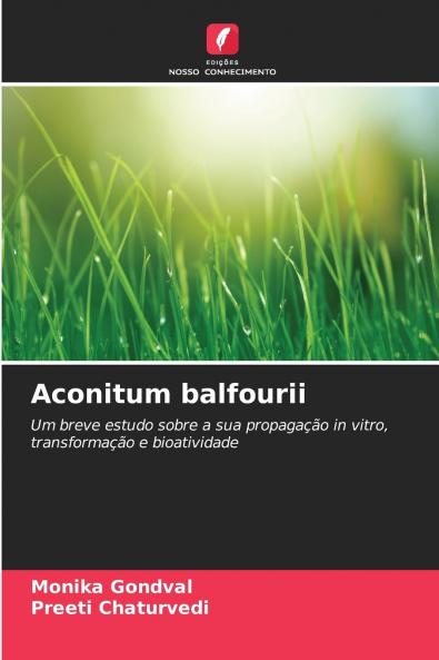 Aconitum balfourii