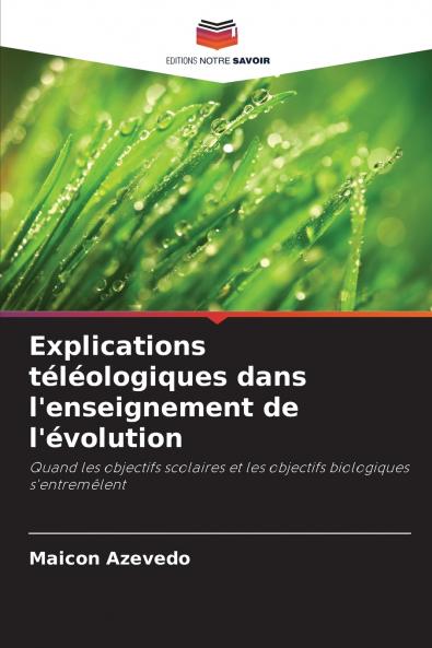 Explications téléologiques dans l'enseignement de l'évolution