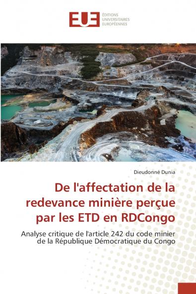 De l'affectation de la redevance minière perçue par les ETD en RDCongo