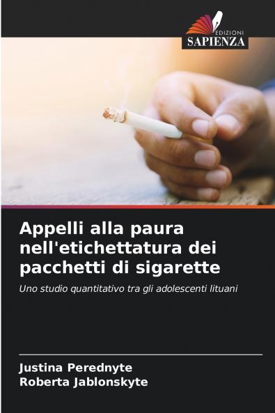 Appelli alla paura nell'etichettatura dei pacchetti di sigarette