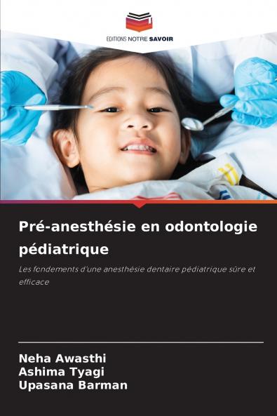 Pré-anesthésie en odontologie pédiatrique
