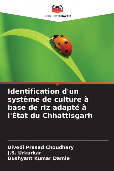 Identification d'un système de culture à base de riz adapté à l'État du Chhattisgarh