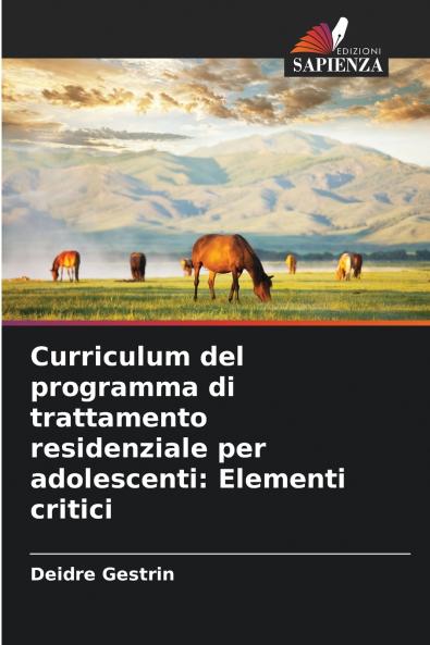 Curriculum del programma di trattamento residenziale per adolescenti