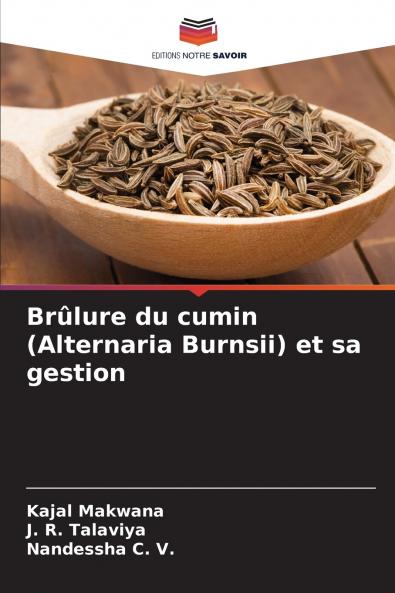 Brûlure du cumin (Alternaria Burnsii) et sa gestion