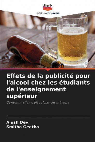 Effets de la publicité pour l'alcool chez les étudiants de l'enseignement supérieur