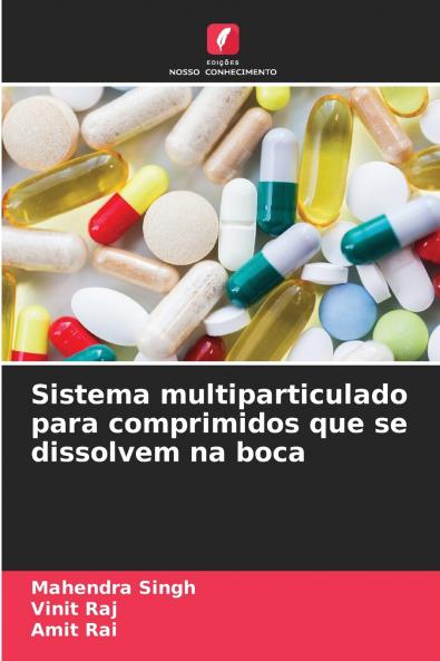 Sistema multiparticulado para comprimidos que se dissolvem na boca