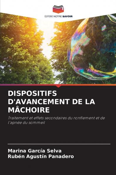 DISPOSITIFS D'AVANCEMENT DE LA MÂCHOIRE