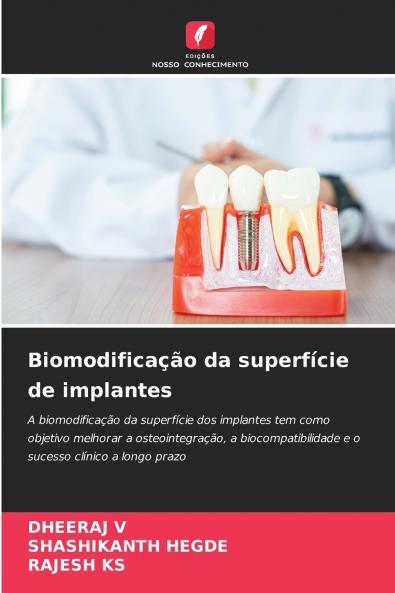 Biomodificação da superfície de implantes