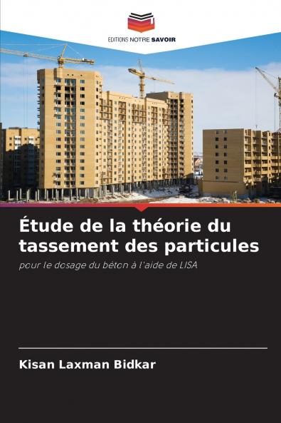 Étude de la théorie du tassement des particules