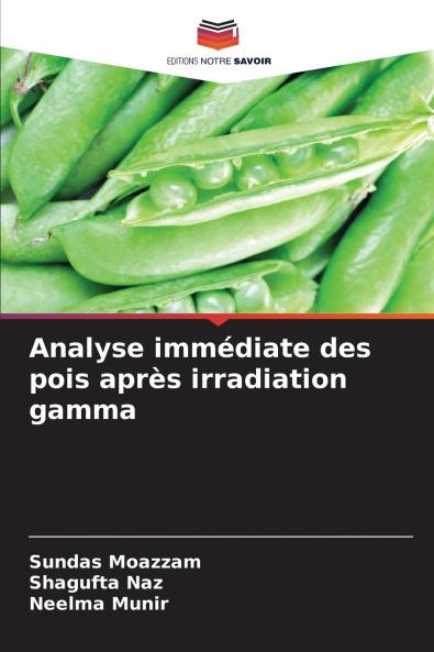 Analyse immédiate des pois après irradiation gamma