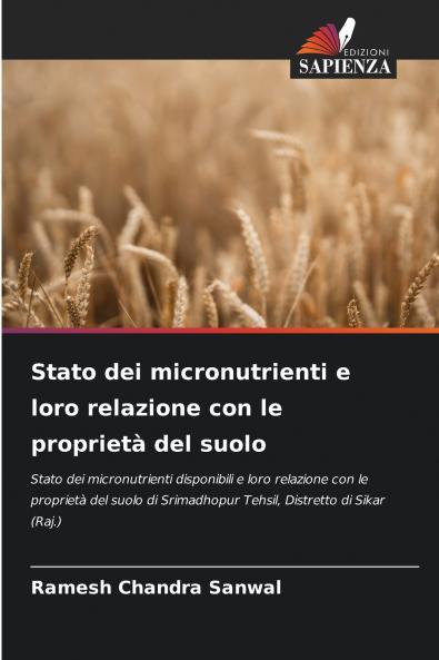 Stato dei micronutrienti e loro relazione con le proprietà del suolo