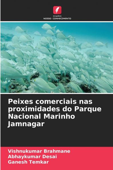 Peixes comerciais nas proximidades do Parque Nacional Marinho Jamnagar