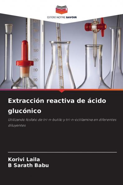 Extracción reactiva de ácido glucónico