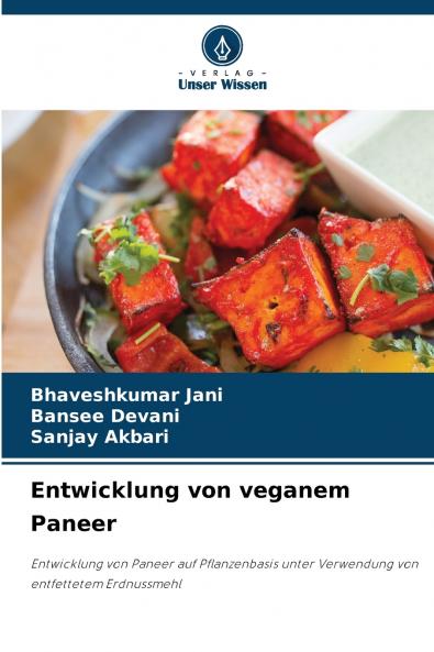 Entwicklung von veganem Paneer