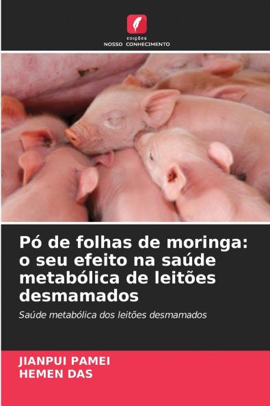 Pó de folhas de moringa