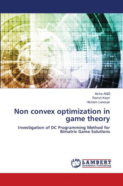 Non convex optimization in game theory