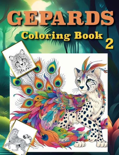 Gepards Coloring Book 2