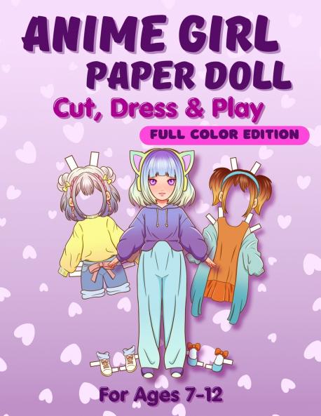 Anime Girl Paper Doll