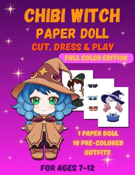 Chibi Witch Paper Doll