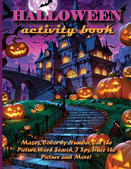 HALLOWEEN Activity Book For Kids