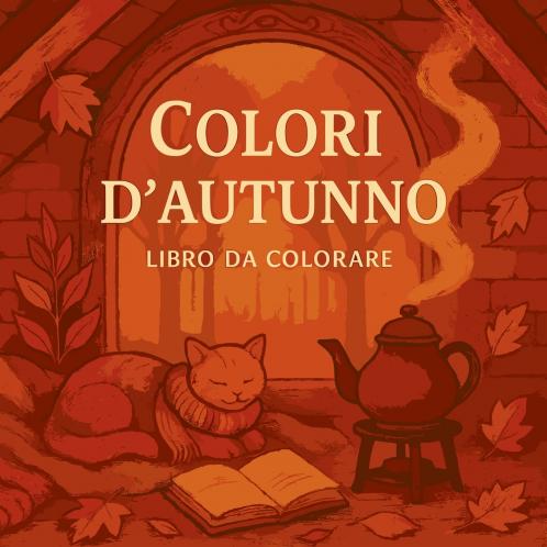 Colori d'Autunno - Libro da colorare