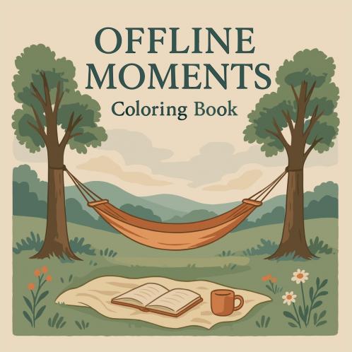 Offline Moments - Coloring Book