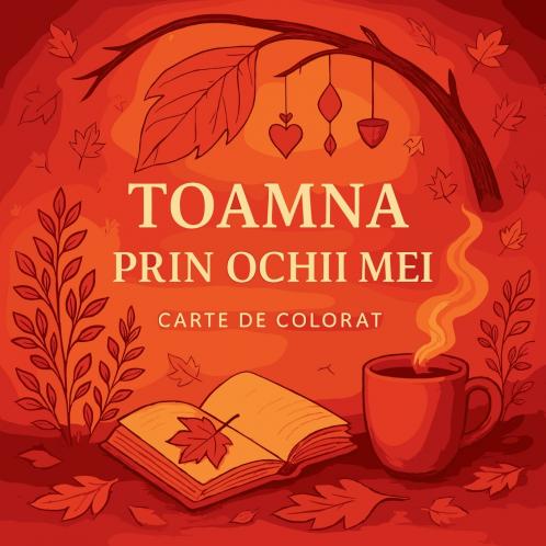 Toamna prin ochii mei - Carte de colorat