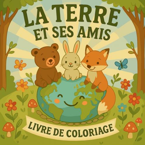 La Terre et Ses Amis Livre de Coloriage